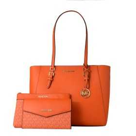 Damen Handtasche Michael Kors Charlotte Orange 34 x 27 x 12 cm