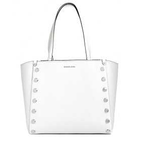 Damväska Michael Kors Holly Vit 35 x 30 x 17 cm