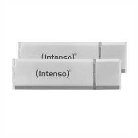 USB-minne INTENSO 3531490 64 GB 2 antal Silver