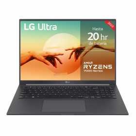 Notebook LG Ultra 16U70R-G.AA76B AMD Ryzen 7 7730U Qwerty Spanska 16" 16 GB RAM 512 GB SSD