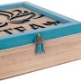 Teebox Signes Grimalt Lotusblume Holz MDF 24 x 8 x 24 cm