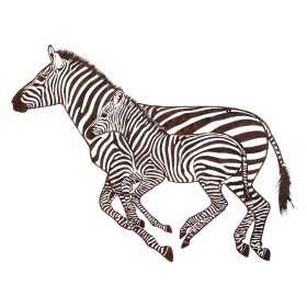 Wall Decoration Signes Grimalt Zebra 0,5 x 70 x 99 cm