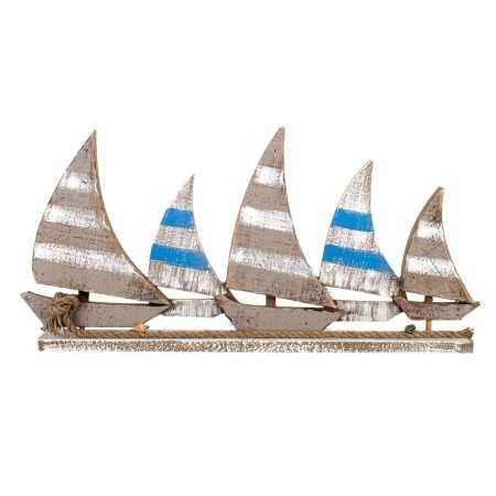 Wall Decoration Signes Grimalt Yachts Brown 6 x 30,5 x 64 cm