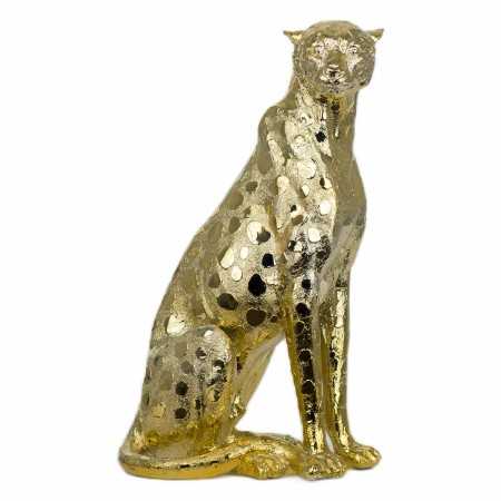 Decorative Figure Signes Grimalt Leopard Golden 15 x 37,5 x 19 cm