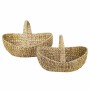 Basket set Signes Grimalt Seagrass Palm leaf Rectangular 26 x 16 x 41 cm (2 Units)