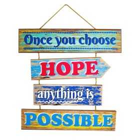 Wall Decoration Signes Grimalt Hope 0,9 x 34 x 35 cm