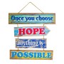 Wanddekoration Signes Grimalt Hope 0,9 x 34 x 35 cm