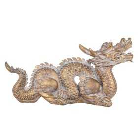 Prydnadsfigur Signes Grimalt Drake Guld 22 x 38,5 x 72 cm