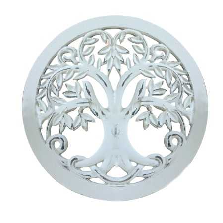 Wall Decoration Signes Grimalt Tree White 1 x 30 x 30 cm