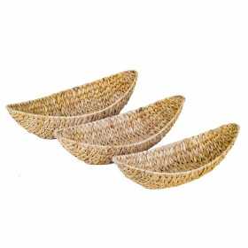 Basket set Signes Grimalt Seagrass Palm leaf 22 x 12 x 46 cm