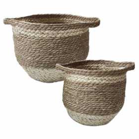 Basket set Signes Grimalt Fibre 32 x 30 x 32 cm (2 Units)