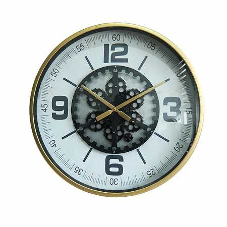 Wall Clock Signes Grimalt Metal Crystal 9 x 60 x 60 cm