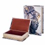 Set of decorative boxes Signes Grimalt Book African Woman MDF Wood 18 x 7 x 27 cm