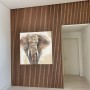 Cadre Signes Grimalt Eléphant Peinture 3,5 x 80 x 80 cm