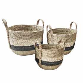 Basket set Signes Grimalt Fibre 40 x 30 x 40 cm