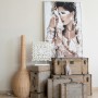 Set of decorative boxes Signes Grimalt Suitcase Wood Polyskin 20 x 40 x 60 cm