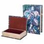 Set of decorative boxes Signes Grimalt Book African Woman MDF Wood 18 x 7 x 27 cm