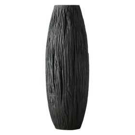 Vase Signes Grimalt Noir Résine 16 x 45,5 x 16 cm