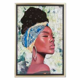 Painting Signes Grimalt African Woman Paint 3,3 x 64,5 x 44,5 cm