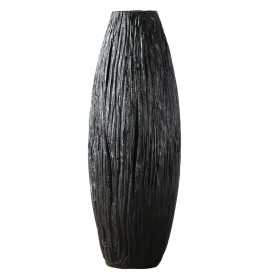 Vase Signes Grimalt Black Resin 13 x 35 x 13 cm