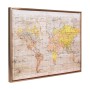 Tavla Signes Grimalt Världskarta Måla 3,5 x 53 x 73 cm