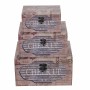 Set dekorativer Karten Signes Grimalt PVC Holz MDF 20 x 15,5 x 28 cm