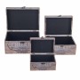 Set of decorative boxes Signes Grimalt PVC MDF Wood 20 x 15,5 x 28 cm