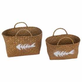 Basket set Signes Grimalt Fibre 24 x 19 x 33 cm