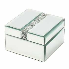 Jewelry box Signes Grimalt Glass Crystal 13 x 8,5 x 13 cm