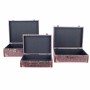 Set of decorative boxes Signes Grimalt Route 66 MDF Wood 14,5 x 30 x 40 cm