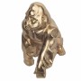 Deko-Figur Signes Grimalt Gorilla Gold 13 x 23 x 21,5 cm