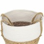 Basket set Signes Grimalt White Vegetable fibre 35 x 25 x 35 cm