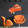 Wanddekoration Signes Grimalt Orange Auto 6 x 45 x 70 cm