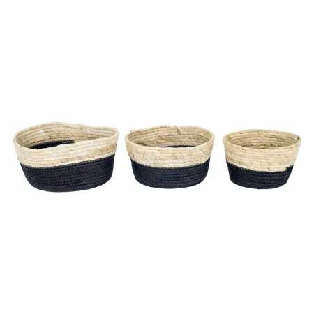 Basket set Signes Grimalt Vegetable fibre 21 x 14 x 29 cm