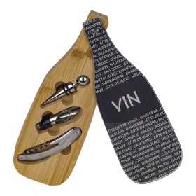 Set of Wine Accessories Signes Grimalt Wood Metal 10 x 3 x 29 cm