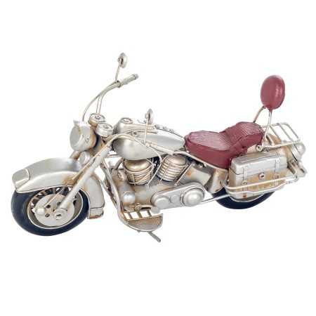 Figurine Décorative Signes Grimalt Moto Argenté 11,5 x 15 x 27 cm