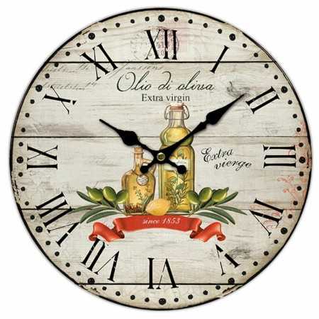 Horloge Murale Signes Grimalt Bois MDF 4 x 34 x 34 cm