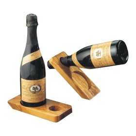 Bottle Stand Signes Grimalt Olive Wood 2 x 12 x 10 cm