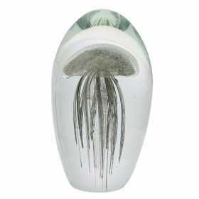 Paperweight Signes Grimalt Jellyfish White Glass Crystal
