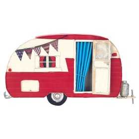 Decorative Figure Signes Grimalt Caravan Red 5 x 20,5 x 38 cm