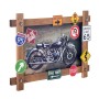 Wall Decoration Signes Grimalt Motorbike 4 x 40 x 60 cm