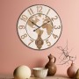 Horloge Murale Signes Grimalt Mappemonde Bois MDF 4 x 58 x 58 cm
