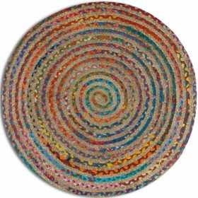 Carpet Signes Grimalt Multicolour 120 x 1 x 120 cm