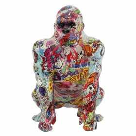Figurine Décorative Signes Grimalt Gorille Multicouleur 19,5 x 30,5 x 20,5 cm