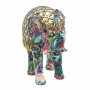 Figurine Décorative Signes Grimalt Eléphant Multicouleur 11 x 19,5 x 28 cm