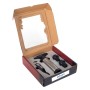 Set of Wine Accessories Signes Grimalt Wood Metal 18 x 5 x 19 cm