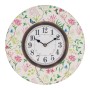 Horloge Murale Signes Grimalt Fleurs Bois 4 x 34 x 34 cm