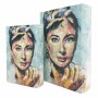 Set de boîtes décoratives Signes Grimalt Audrey Hepburn Livre Bois MDF 7 x 30 x 21 cm