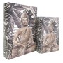 Set of decorative boxes Signes Grimalt Book Buddha MDF Wood 7 x 27 x 18 cm