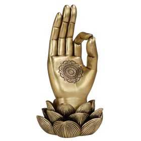 Deko-Figur Signes Grimalt Hand Gold 10 x 21,5 x 12 cm